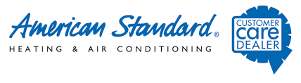 To the left of the text, is a logo. American Standard Logos