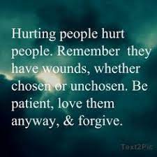 As well, people who have been hurt may lash out and hurt another, so the domino effect of hurt continues. People Hurting Others Quotes Quotesgram