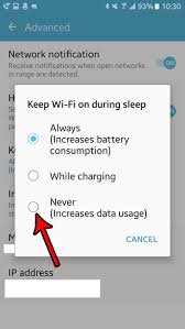 With wifi turned off, the list of available networks will disappear. How To Turn Off Wi Fi During Sleep In Android Marshmallow Solve Your Tech