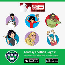 The official reddit fantasy football league. Big Hero 6 Icons For Espn Fantasy Football App Fantasy Football App Espn Fantasy Football Fantasy Football Logos
