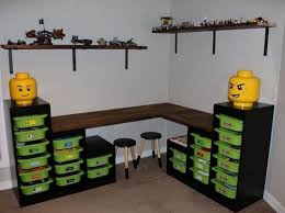 23 Diy Boys Lego Table Design Ideas With Storage Page 13 Of 25 Lego Table With Storage Lego Table Ikea Trofast