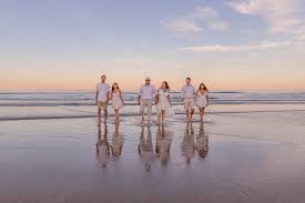 What to wear for family photos: Ogunquit Maine Family Sunset Photos Melissa Koren Photography