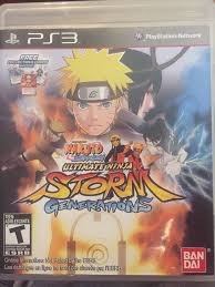 Naruto Shippuden Ultimate Ninja Storm Generations Sony Playstation 3 2012 Ebay Naruto Ps3 Games Games