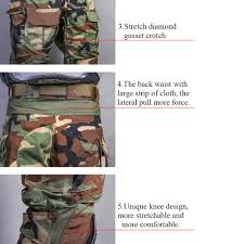 Emersongear Combat Pants Hunting Pants Emerson G3 Tactical Airsoft Combat Trousers Military Bdu Airsoft Uniform Woodland G3 Pants Emerson Woodland Pantsemerson G3 Woodland Aliexpress
