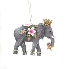 Even if you're set on a particular color scheme or style, or you have. Gisela Graham Elephant Christmas Tree Decoration 7 50 Buy Online