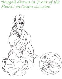 This coloring book not only entertain your child for a long time but also lets to discover and develop art skills. Free Coloring Pages Of For Pongal Festival Coloring Pages Free Coloring Pages Rangoli Designs