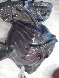 Ceramic lamp clay projects ceramic sculpture handmade ceramics fish lamp ceramic fish ceramic art ceramic light clay design. Vintage Ceramic Fish Table Lamp For Sale At Pamono