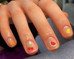 Image of Fruit Nails nail art