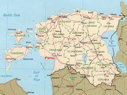 Political, administrative, road, physical, topographical, travel and other map of estonia. Parnu In Estonia Mapsof Net