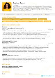 Paralegal Resume Sample How To Guide For 2021