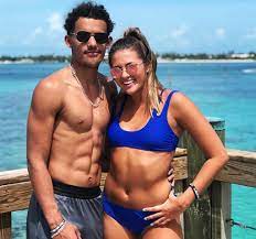 Young wife sleeping, while her handsome husband texting and cheating on her online via mobile phone. Look Nba Star Trae Young Has Hot Cheerleader Girlfriend The Sports Daily