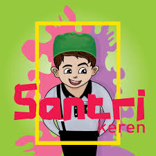 Baju renang anak laki laki lazada co id. Santri Keren Caractervector Di 2021 Kartun Pengeditan Foto Gambar