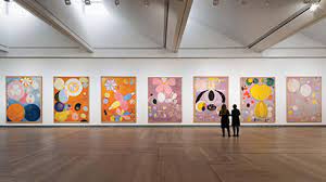 A considerable body of her work predates the first purely abstract compositions by wassily kandinsky. Hilma Af Klint Frieze