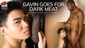 All rights reserved of the copyright owners, publishers and authors. Cumpigmen Gavin Goes For Dark Meat Gavin Winters August Alexander Scallyguy