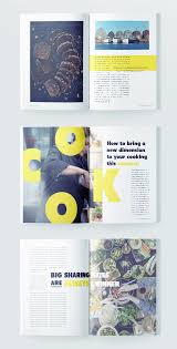 Eyecatching title with suggestive headings. Food Magazine Template Magazinelayouts Stylish Food Magazine Template For Indesign F Magazine Layout Design Food Magazine Layout Magazine Layout Inspiration