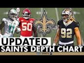 UPDATED New Orleans Saints Depth Chart After 2024 NFL Free Agency ...