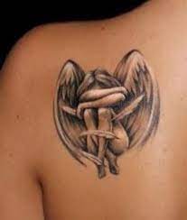 These Are My 9 Most Popular Photos Of 2020 Thank You For Everything Like And For Nail Design Ideas Fallen Angel Tattoo Angel Tattoo For Women Angel Tattoos For Women