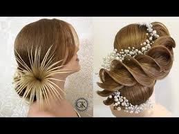 Youtube Styles De Coiffures Coiffure De Mariage Chignon Coiffures Simples