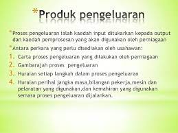 Input proses tambah nilai output pemasaran untung rugi. Rancangan Pengeluaran Atau Operasi Pengajian Perniagaan