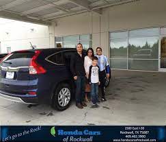 This app allows you to view and track your participation in the dealership's loyalty program and to view the service history of your vehicle. Congratulations Amalia On Your Honda Cr V From Kiara Campos At Honda Cars Of Rockwall Honda Cars Honda Happy Anniversary