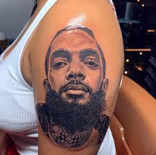 The marathon continues tattoo lauren london gets a tattoo in honor of nipsey hussle comments off share article nicholas watkin l auren london is permanently the marathon continues | rip nipsey. Nipsey Hussle S Sister Gets Picture Perfect Tribute Tattoo