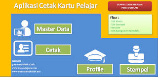 Karena aplikasi ini simple dan mudah digunakan. Download File Sekolah Aplikasi Cetak Kartu Pelajar Jenjang Sd Smp Sma Terbaru 2016 Perangkat Administrasi Guru