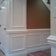 The chair rail is 5/8 in. 16 Chair Rail And Wainscoting Ideas Wainscoting Wainscoting Styles Diy Wainscoting