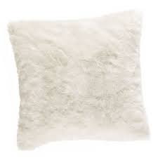 Coussin Fausse Fourrure Blanche 45 X 45 Cm Oumka 1000 12 12 147776 9 Jpg 1000 1000 Deco Monoambiente Cojines Para Muebles Decoracion De Unas