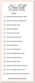 This game utilizes questions for couples and can also be used at other events besides weddings. View 12 Most Likely To Questions Siblings