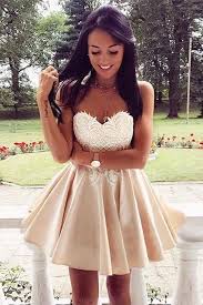 Homecoming Dresses A Line Short Prom Dress Homecoming Dresses Lace Prom Dress For Simple Homecoming Dresses Prom Dresses Sleeveless Cute Homecoming Dresses