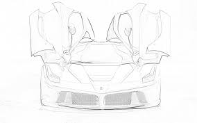 21.03.2019 · ferrari logo coloring pages erieairfair. Ferrari Laferrari Coloring Page Mimi Panda