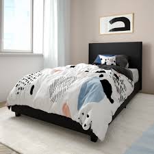Check spelling or type a new query. Mainstays Upholstered Platform Bed Twin Frame Black Faux Leather Walmart Com Walmart Com