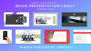 Then go back into your presentation normal view and right click on the thumbnail to select your newly created master layout. Shapes Presentation Template Unlock Your Creativity On Behance