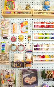 The versatility of this table makes if perfect for: Craft Room Tour Happiness Is Homemade