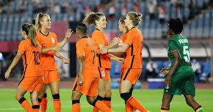 Welke speelsters hoorden op dit ek bij de leeuwinnen? Leeuwinnen Verpulveren Zambia Waar Doelpuntenfestijn Bij Olympisch Debuut Voetbalprimeur Nl