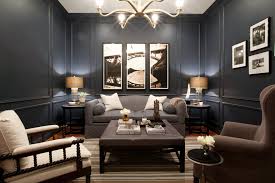 Wall art and mirrors are getting bigger to visually fill the spaces without impacting on. Bachelor Pad Contemporary Family Room Baltimore By Elizabeth Reich Houzz