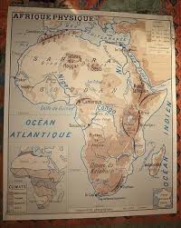 Check spelling or type a new query. Vtg French School Poster 1950 60s Map Africa 127189033
