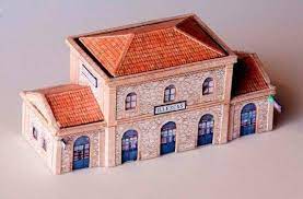 Home how it works downloads help. This Is The Illescas Train Station Paper Model In 1 160 Scale N Scale Based In A Real Building Situated In Tol Paper Models Model Trains Model Train Layouts