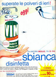 1961 Vim Vintage Italian Posters Vintage Advertisements Vintage Ads