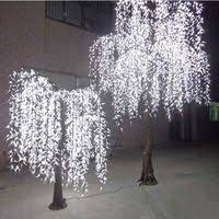 Source 2015 White Outdoor Led Artificial Tree Led Weeping Willow Tree Lighting H2 5 Dia2 0m On M Alibaba Com Led Tree Tree Lamp Light Up Tree