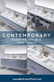 Adams 72 Inch Vanity With Solid Surface Top Floating Double Vanity Double Sink Vanity Modern Bathroom Floating Vanity