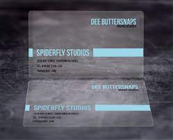 2.125 x 3.375 rectangle size is the same size of a credit card. Plastic Business Cards Spiderfly Studios