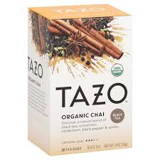 Refrigerate after brewing and enjoy the results within 24 hours. Tazo Organic Chai Black Tea Bags Shop Tea At H E B