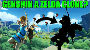 Genshin Impact Simply A Zelda Breath Of The Wild Clone
