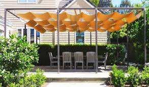 Choosing A Retractable Canopy Track Single Multi Cable Or Roll Backyard Shade Outdoor Shade Patio Shade