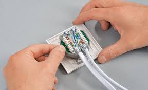 Netzwerkdose Netzwerk Elektroinstallation Dose