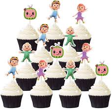 Make your party become more festive with this cake topper. Cake Decoration For Baby Shower Cocomelon Cake Topper For Childrens Birthday Party Cocomelon 24pcs Party Supplies Toys Games Brilliantpala Org