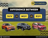 SUV vs MUVvs XUV: What’s The Difference?