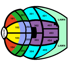 Seating Plan Pnc Bank Arts Center