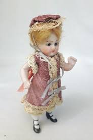 Poupee Ancienne Mignonnette Tout Biscuit Porcelaine Antique Mignonette Doll Vintage Dolls Antique Dolls Miniature Dolls